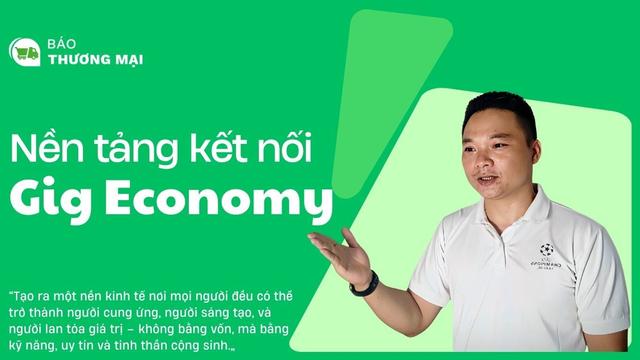 Nền tảng kết nối Gig Economy trong hệ sinh thái Thương Mại Tuần Hoàn