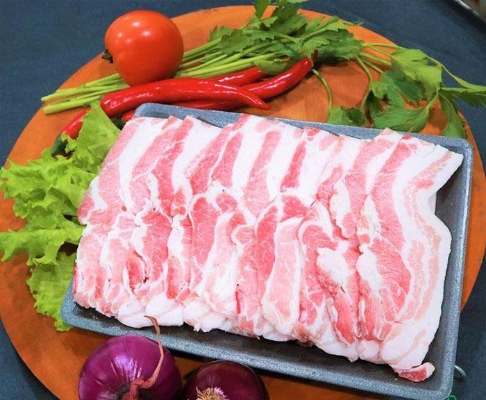 Thịt heo ba rọi nướng 