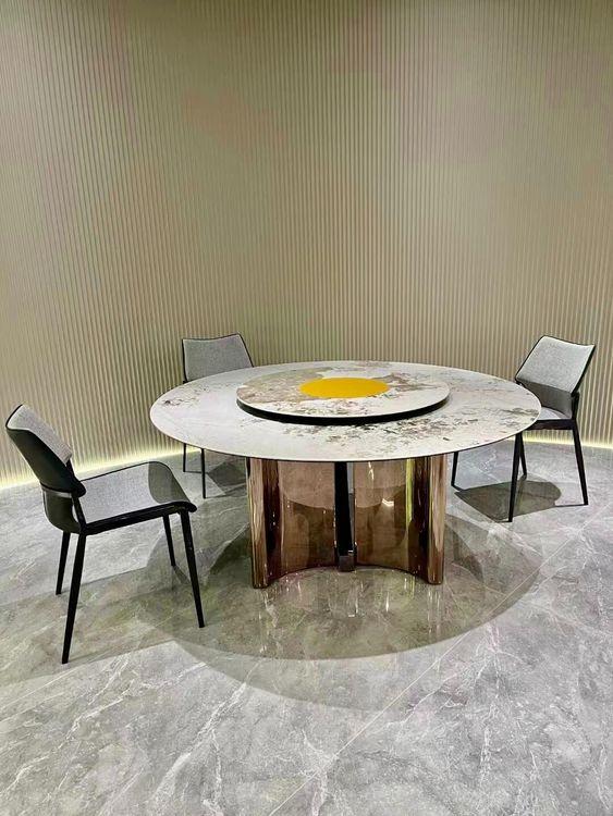 Sản xuất bàn ăn mặt đá cao cấp HCM