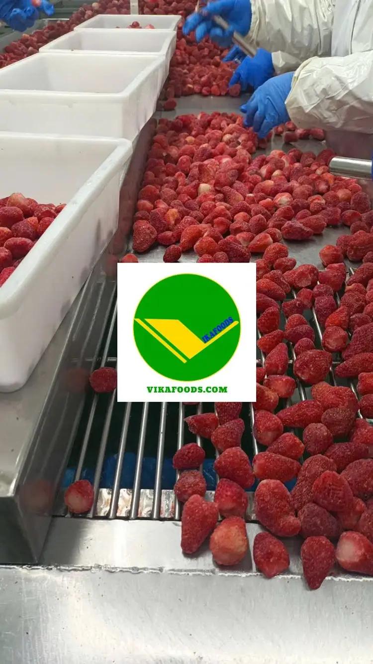 Dâu tây đông lạnh Vikafoods