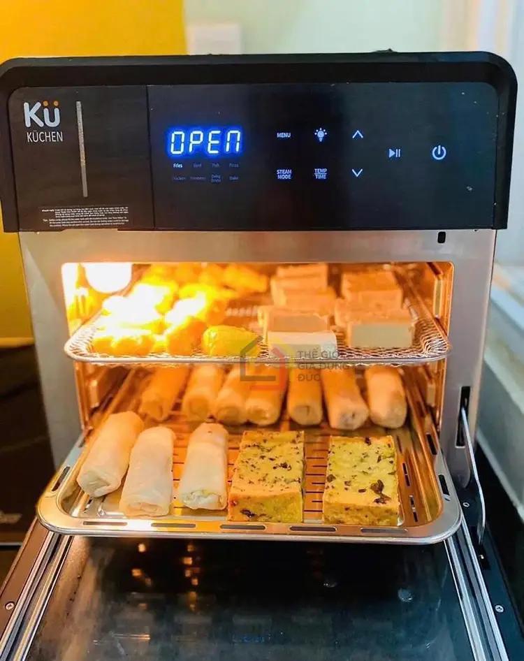 Nồi chiên nướng hấp đa năng