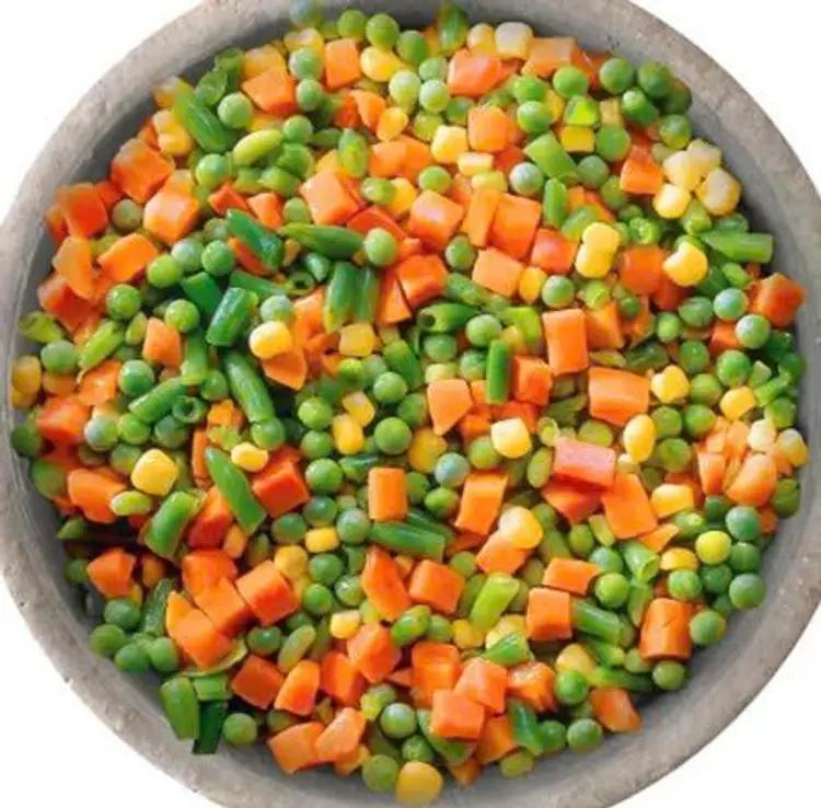 Rau củ quả mix đông lạnh vikafoods