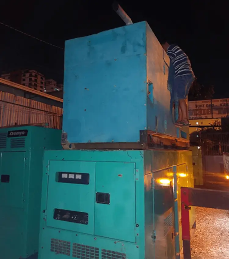 Cho thuê máy phát điện tại Dĩ An 