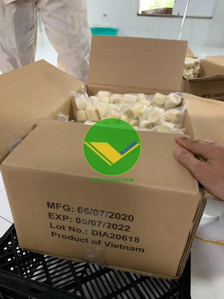 Chuối đông lạnh Vikafoods 