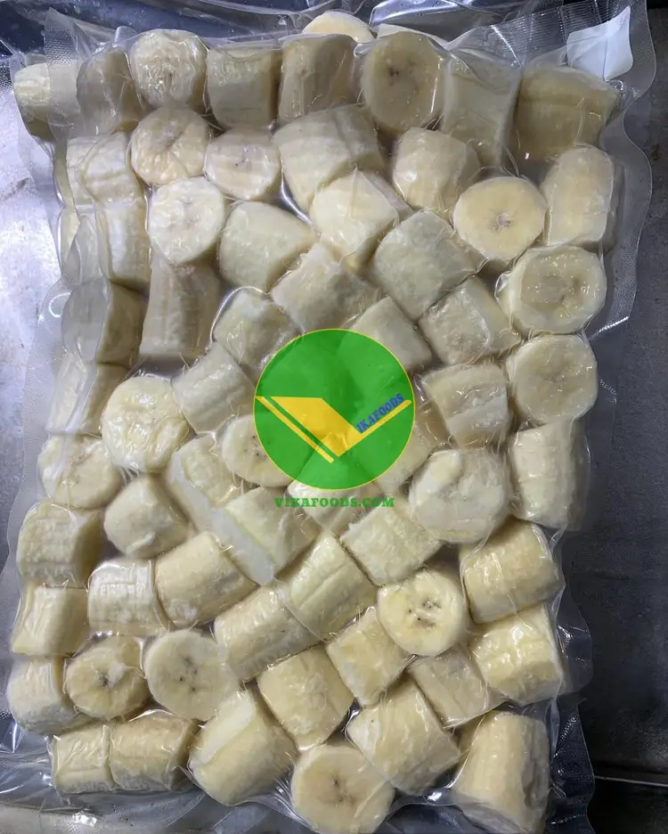 Chuối đông lạnh Vikafoods 