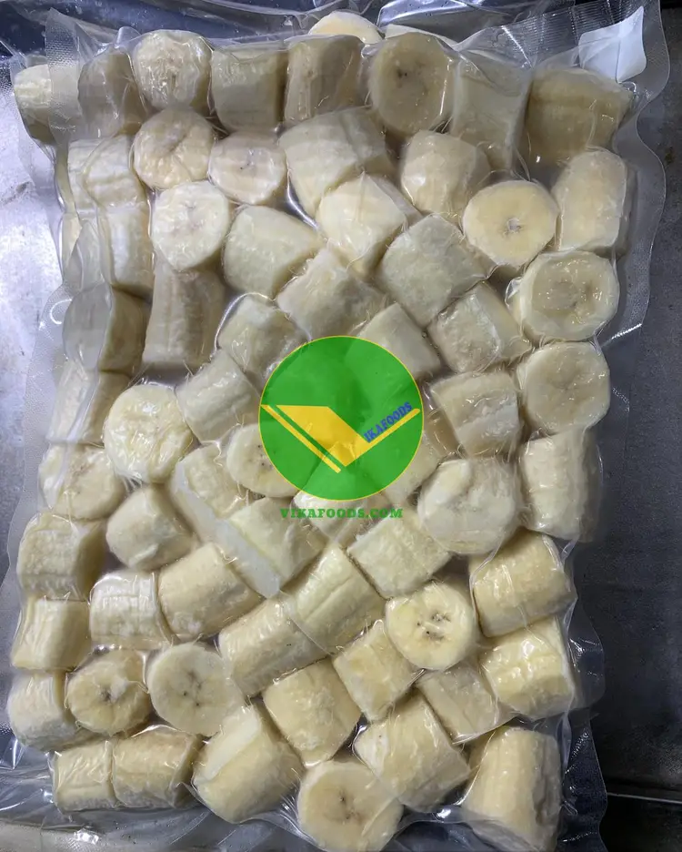 Chuối đông lạnh vikafoods 