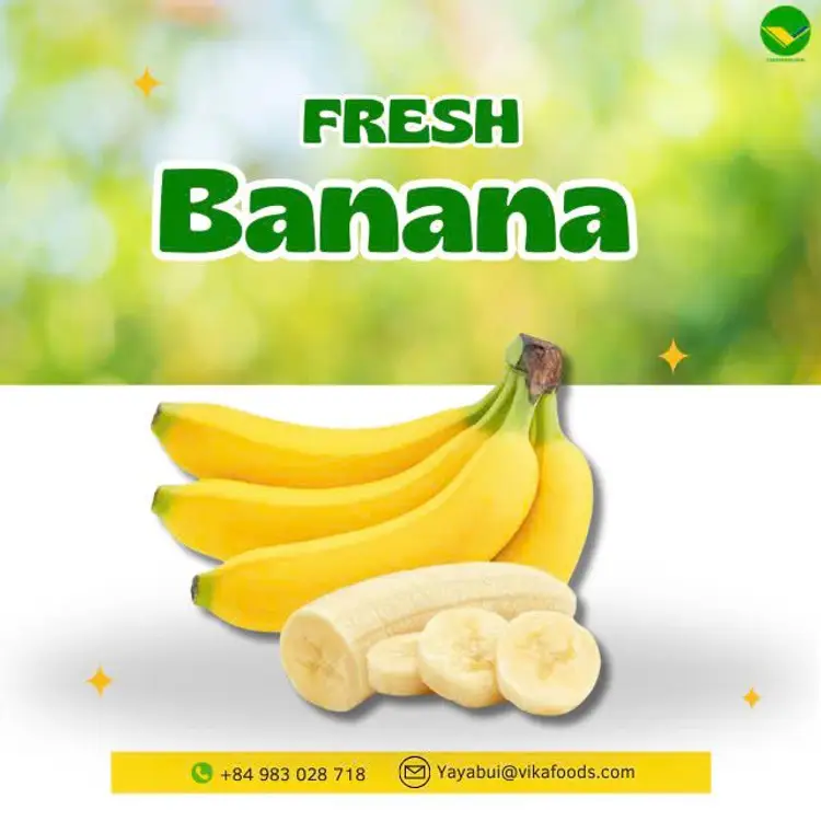 Chuối già nam mỹ Vikafoods 