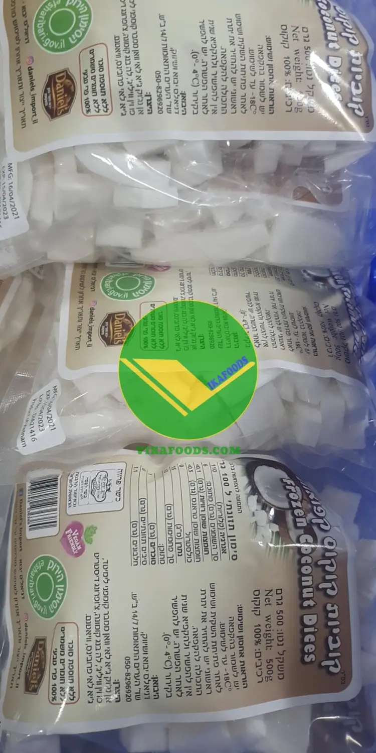 Cơm Dừa Đông Lạnh Vikafoods 