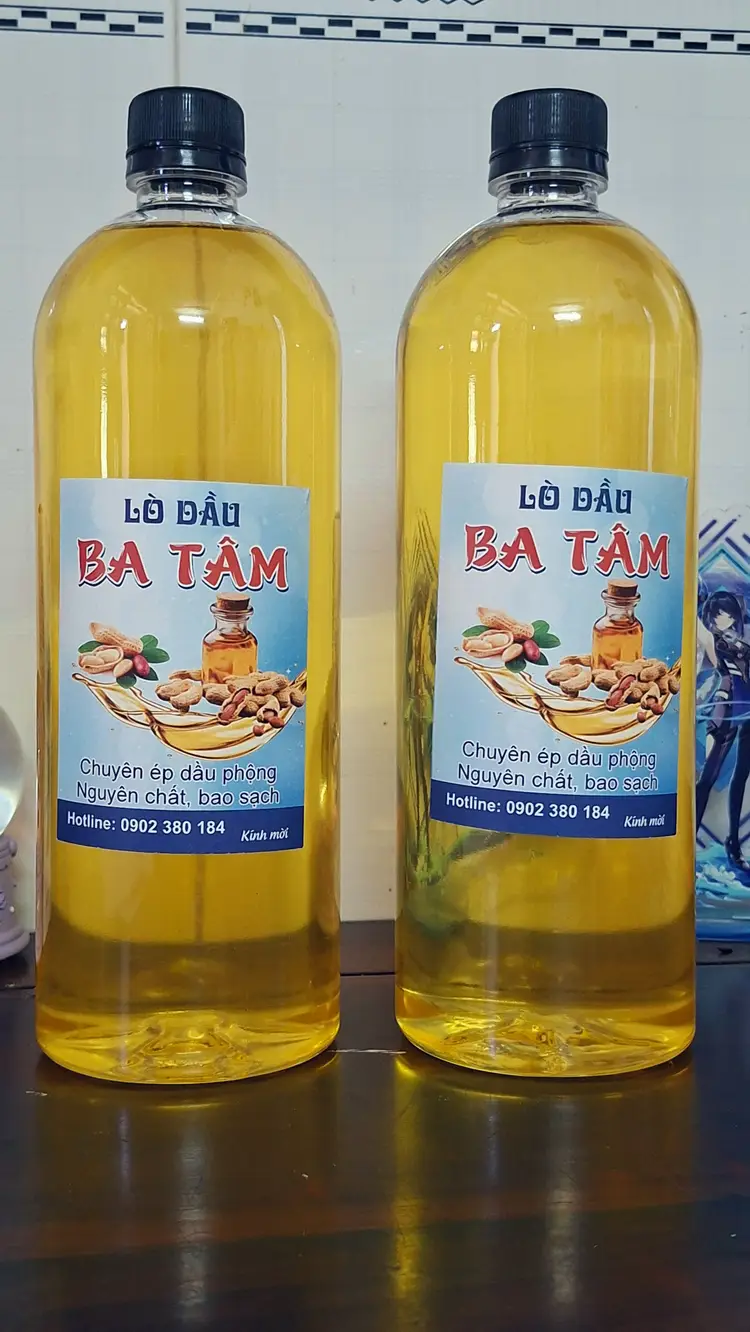 DẦU ĐẬU PHỘNG NGUYÊN CHẤT 