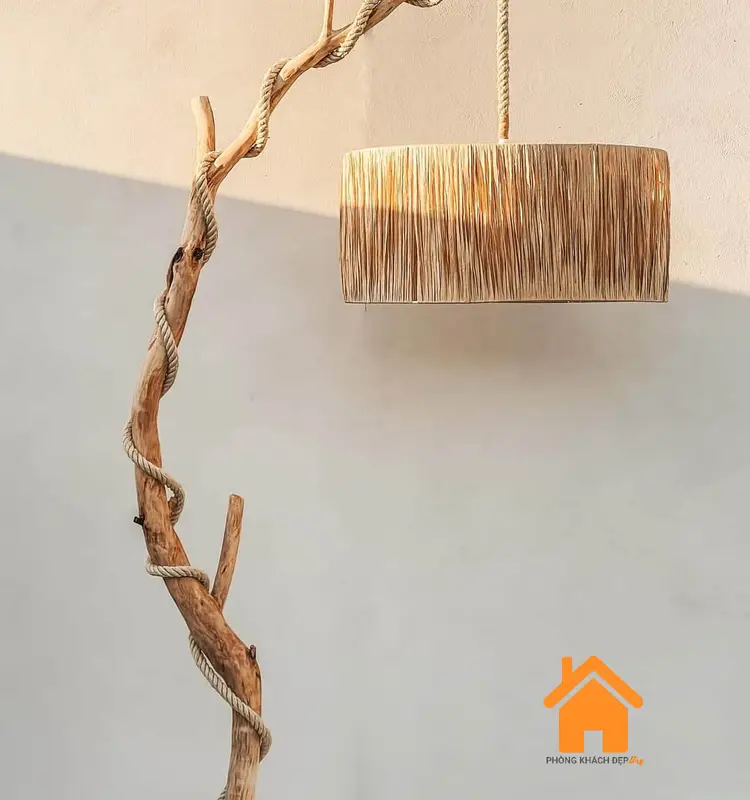 Đèn Decor Phòng Khách -  Đèn Đan Dây Thủ Công 
