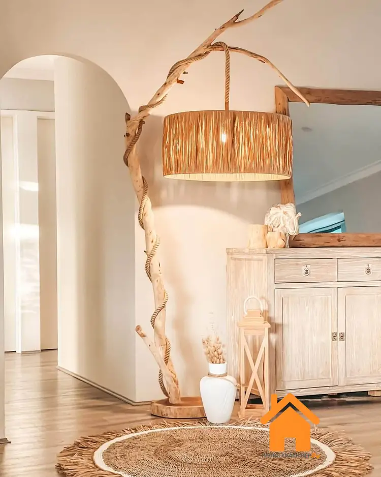 Đèn Decor Phòng Khách -  Đèn Đan Dây Thủ Công 