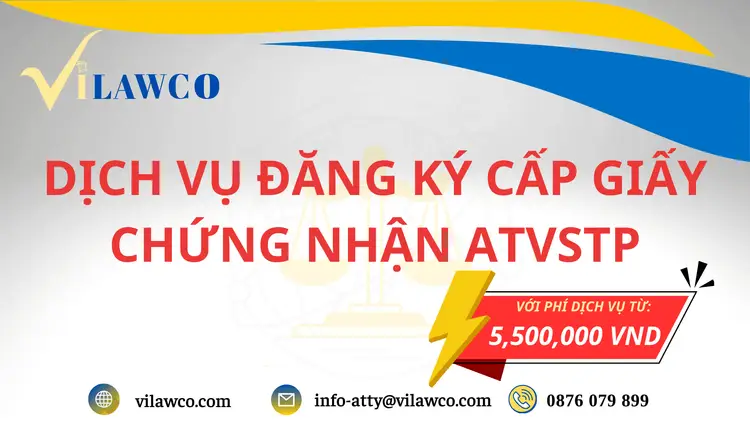 Dịch vụ đăng ký cấp Giấy Chứng Nhận ATVSTP 