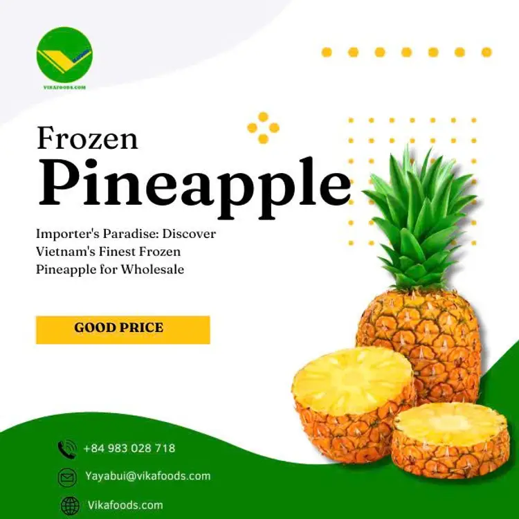 Dứa đông lạnh Vikafoods 