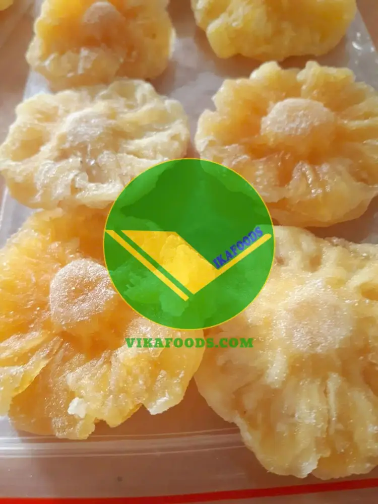 Dứa sấy dẻo vikafoods 