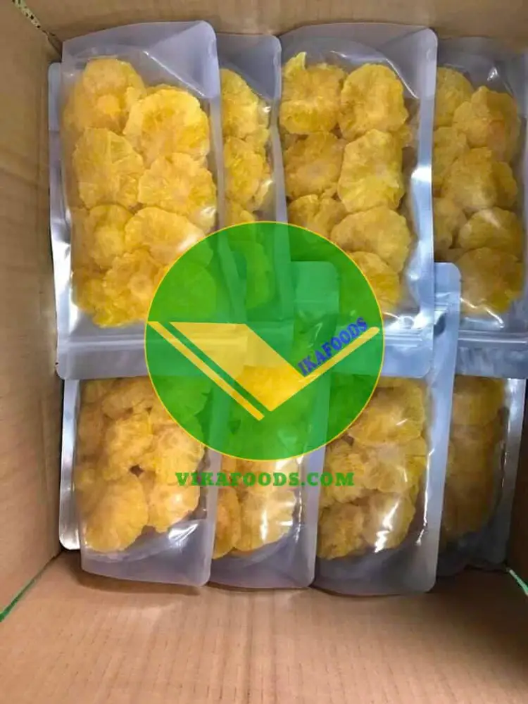 Dứa sấy dẻo vikafoods 