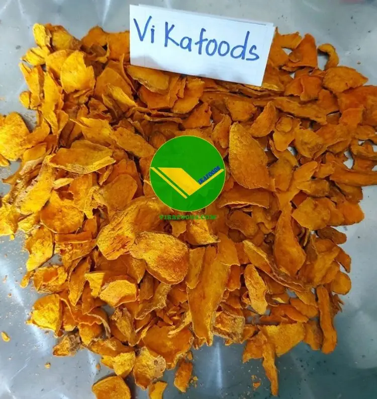 Nghệ sấy khô chất lượng Vikafoods 