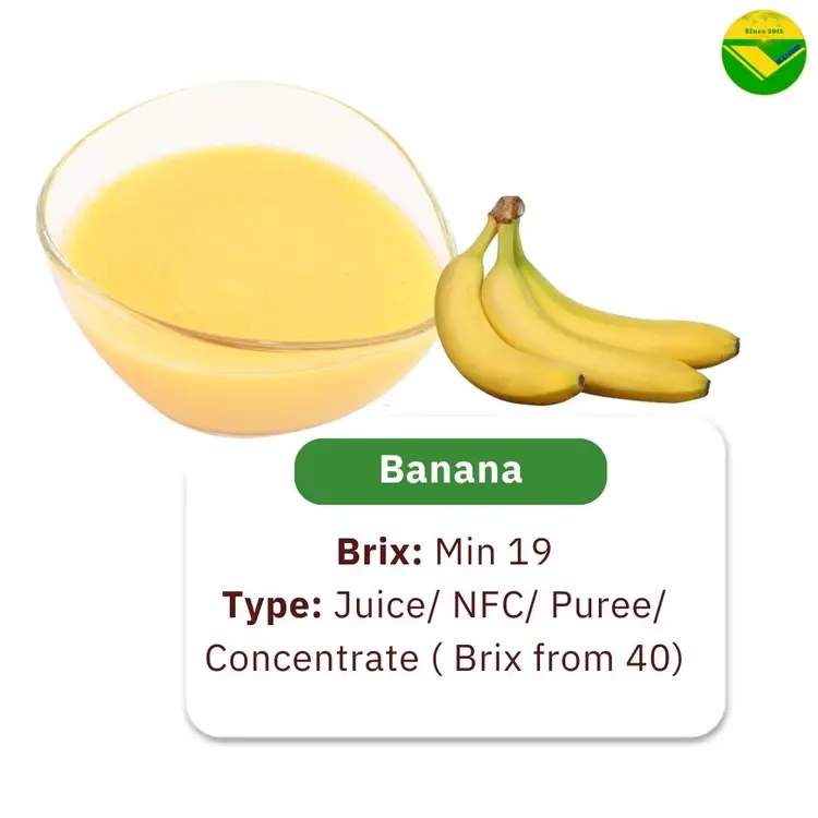 Nước ép chuối vikafoods 