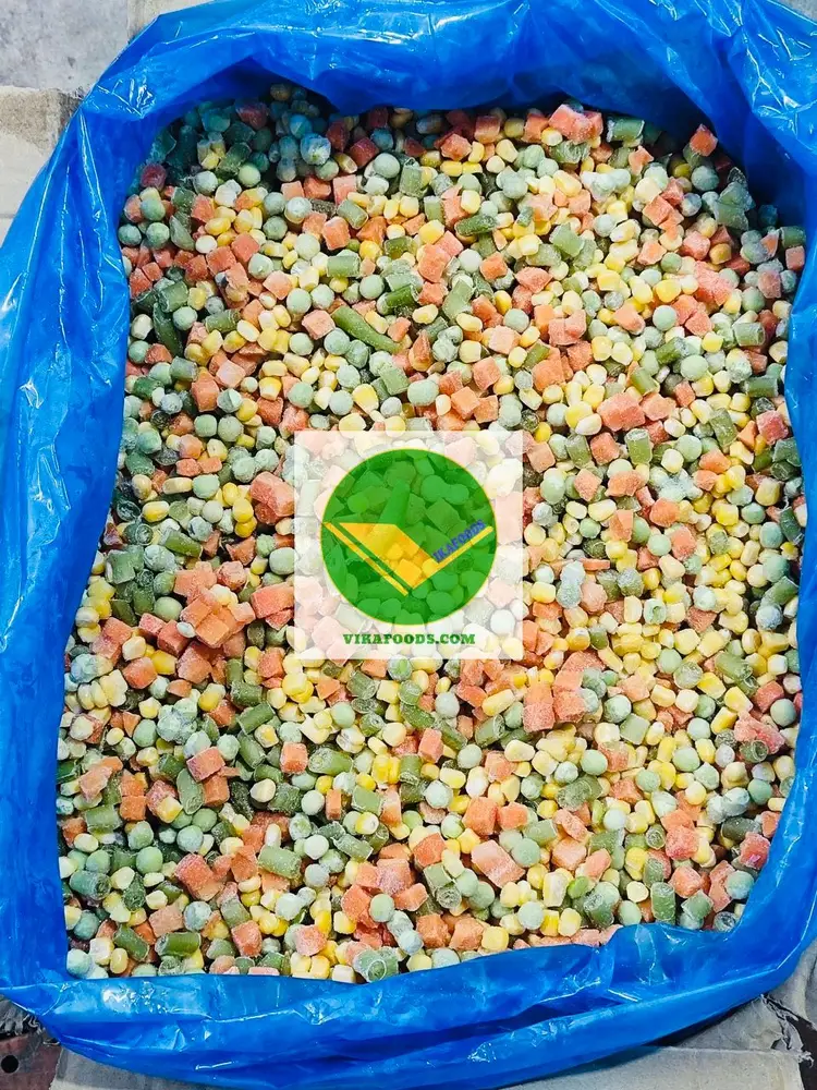 Rau củ hỗn hợp đông lạnh Vikafoods 