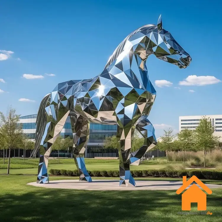 Thi Công Mô Hình Kim Loại Trang Trí Cảnh Quan 