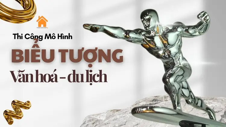 Thi Công Mô Hình Kim Loại Trang Trí Cảnh Quan 