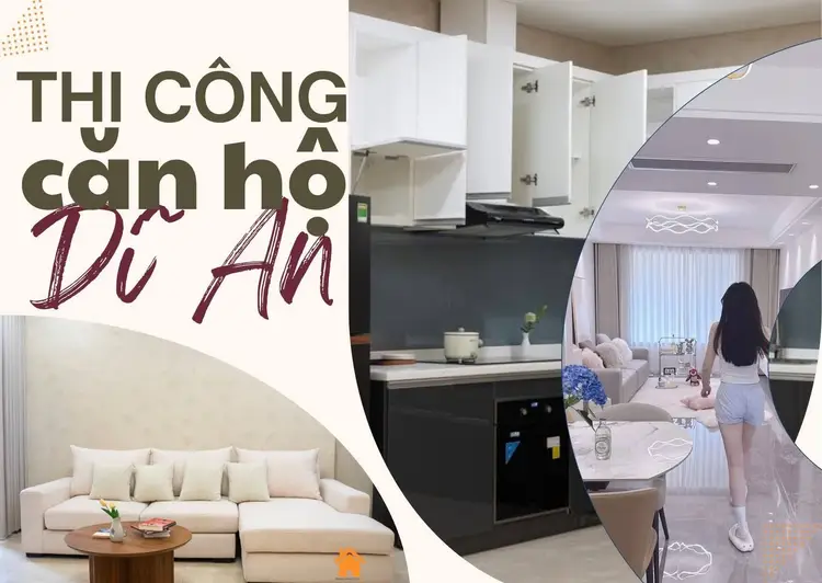 Thiết kế Thi Công Nội Thất Căn Hộ Dĩ An  