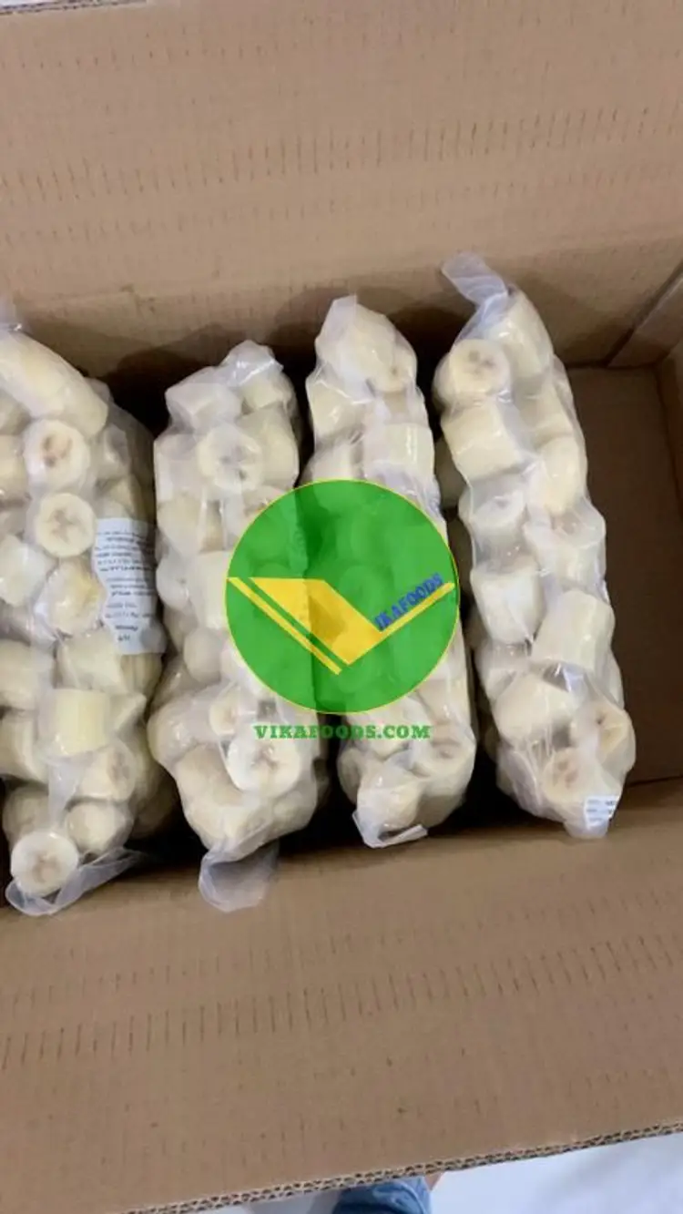 Vikafoods cung cấp chuối đông lạnh 