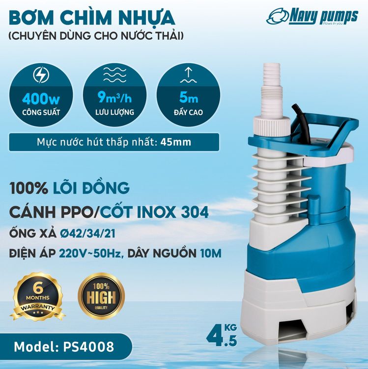 Máy bơm nước giá xưởng, bơm nước chính hãng Navy 